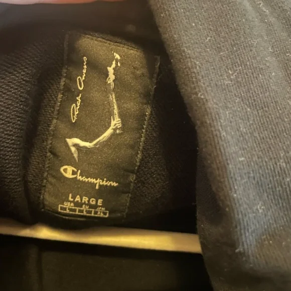 Rick Owens x Champion Men’s Hoodie Size L - Picture 3 of 6